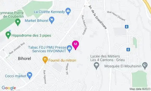 Localisation Kebab Le Dwich