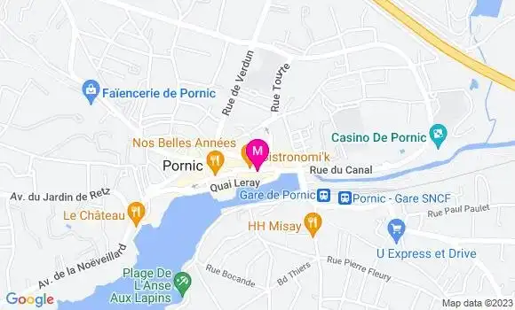 Localisation Restaurant  L