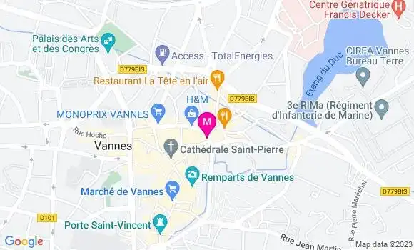 Localisation Restaurant Tapas Le Saint Nicolas