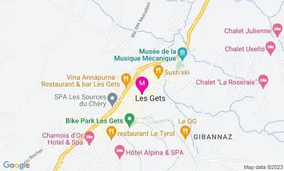 Localisation Restaurant  L