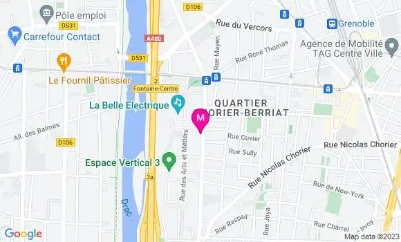 Localisation Restaurant  Le Véritable
