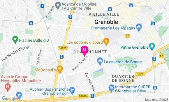 Localisation Restaurant  Haut Carnotzet