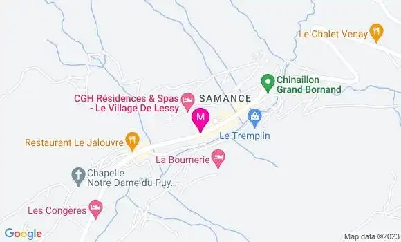 Localisation Restaurant  La Bouillotte