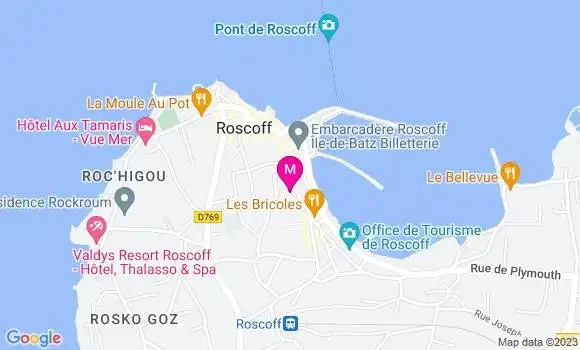 Localisation Crêperie Ti Saozon