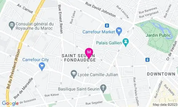 Localisation Restaurant  Chez Siou Siou
