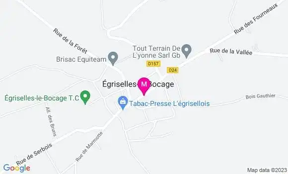 Localisation Restaurant  Le Canard dans le Bocage