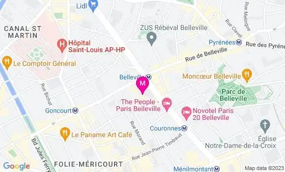 Localisation Restaurant Chinois Le Grand Bol