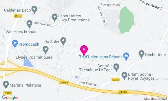 Localisation Restaurant  Chez Ludo
