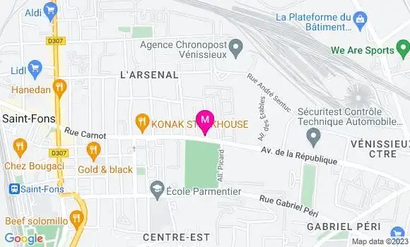 Localisation Restaurant  One First