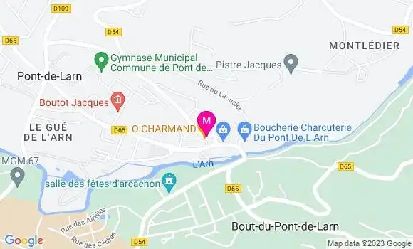 Localisation Restaurant  O Charmand