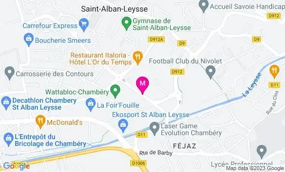 Localisation Restaurant  L