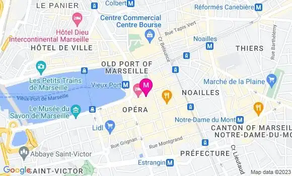 Localisation Restaurant  Opéra Zoizo