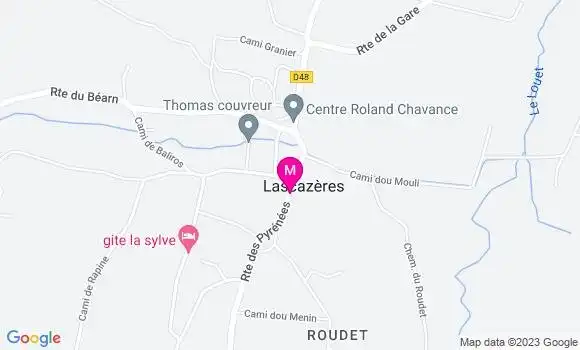 Localisation Restaurant  La Palombe Gourmande