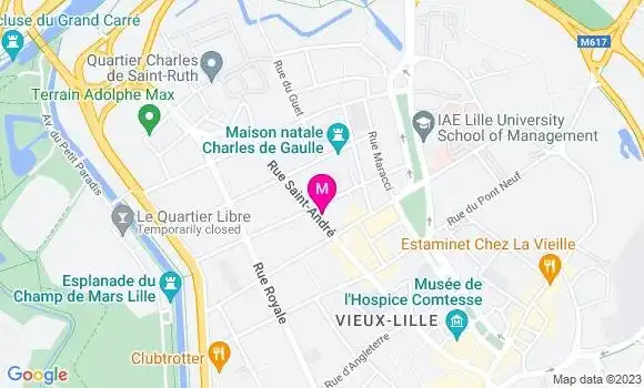 Localisation Restaurant Thaï 54 Thai