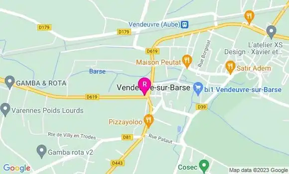 Localisation Restaurant  Le Chardonnay