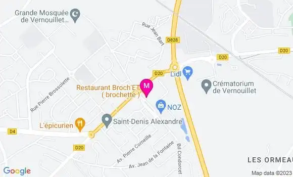 Localisation Turc Restaurant Broch