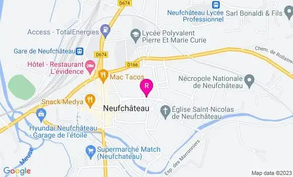 Localisation Crêperie L
