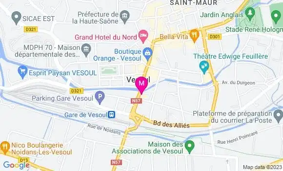 Localisation Restaurant  La Femme du Boulanger