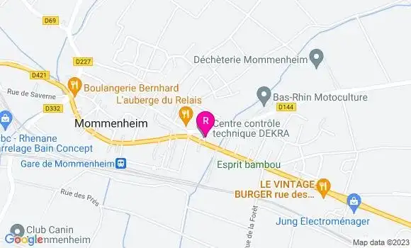 Localisation Restaurant  L
