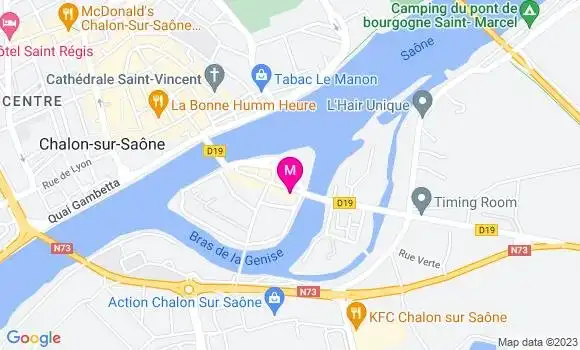Localisation Restaurant  Le Poisson Bleu