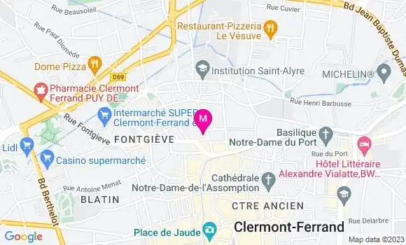 Localisation Restaurant Tapas Le B Kass