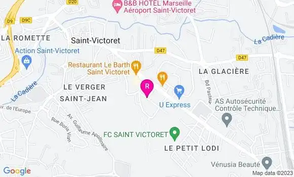 Localisation Restaurant  Chez Ginette