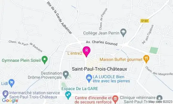 Localisation Restaurant  L