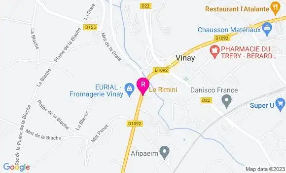 Localisation Restaurant Italien Le Rimini