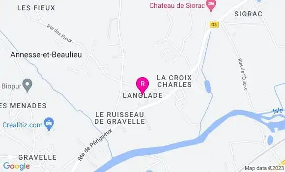Localisation Auberge des Tilleuls