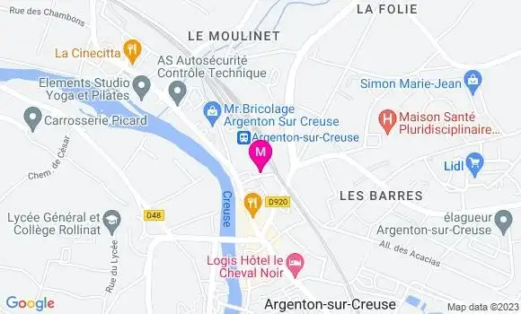 Localisation La Taverne
