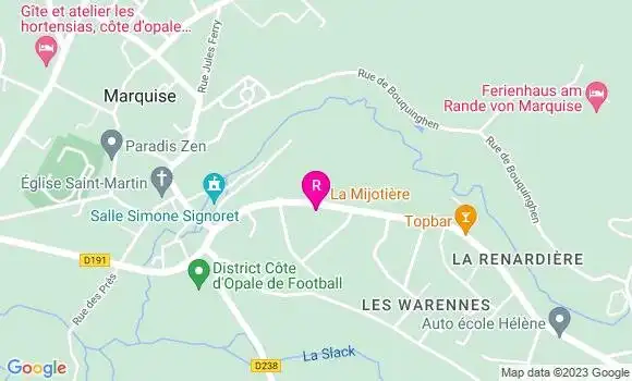 Localisation Restaurant  La Mijotière