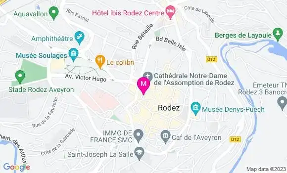Localisation Restaurant  Les Potos 12