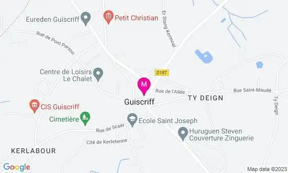 Localisation Pizzeria Le Canotier