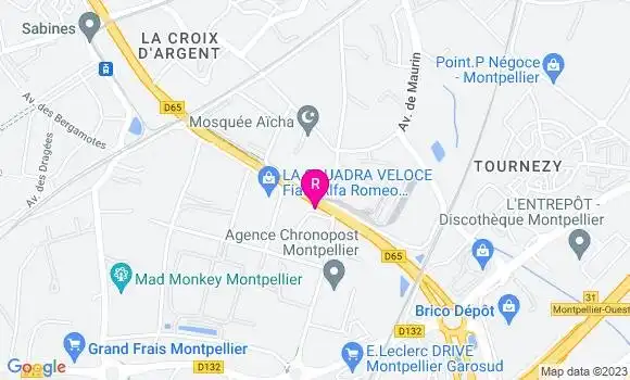 Localisation Restaurant  L