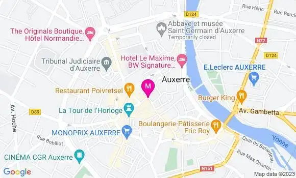 Localisation Restaurant  Le Maison Fort