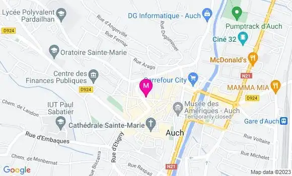 Localisation Restaurant  Thé Comédie