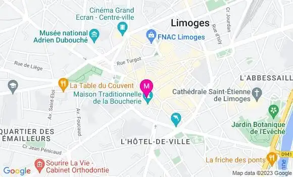 Localisation Restaurant  Martin Comptoir