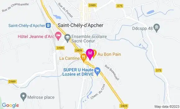 Localisation Restaurant  La Cafounette Del Païs