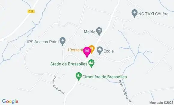 Localisation Restaurant  Le Bienvenu Chez Francky