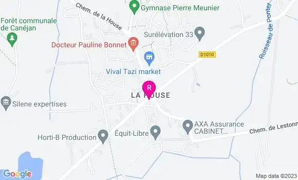 Localisation Restaurant  L
