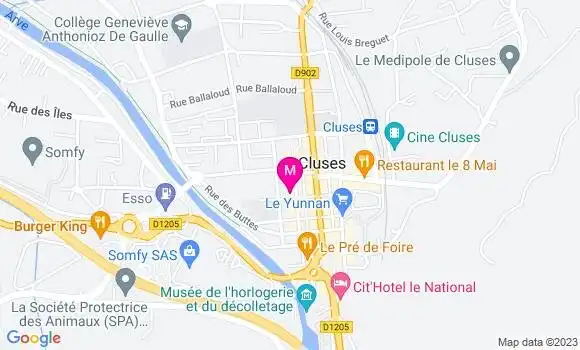 Localisation Restaurant Italien La Sardegna