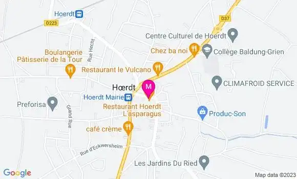 Localisation Restaurant  L