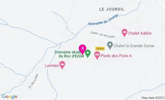Localisation Auberge L