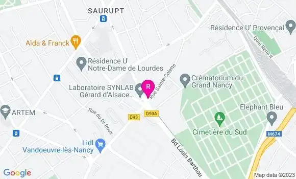 Localisation Restaurant  Chez Cess