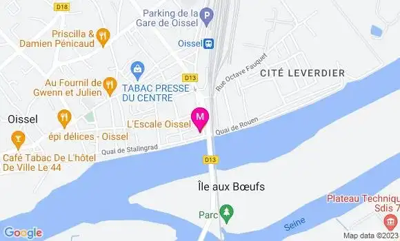 Localisation Restaurant  L