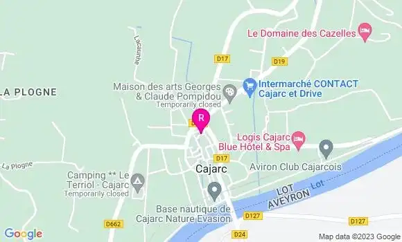 Localisation Pizzeria L