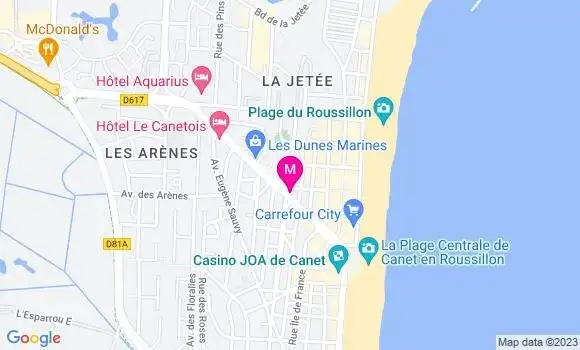 Localisation Restaurant Italien La Cantina Della Pasta