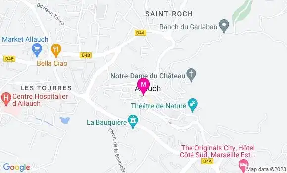 Localisation Restaurant  Le Salon Provencal