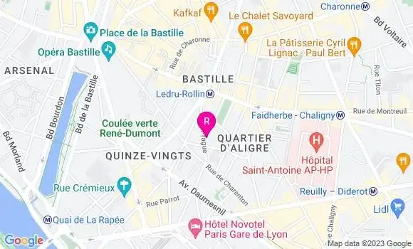 Localisation Restaurant  Koon