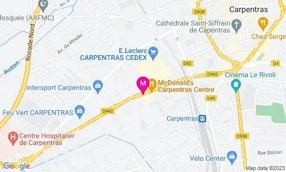 Localisation Restaurant  O 315